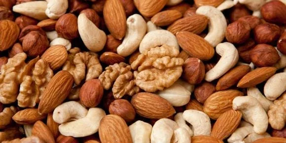 Noix alimentation prise de masse