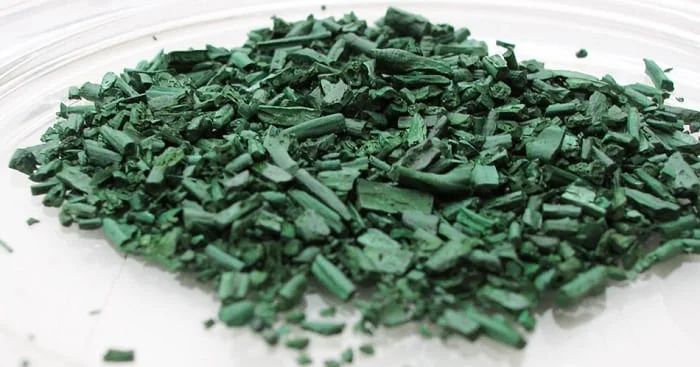 spiruline en paillette