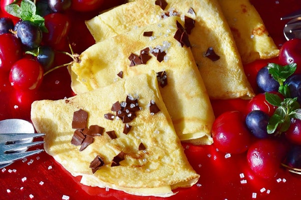 crêpes protéinées