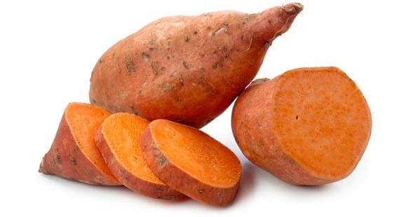 les patate douces sont très riche en potassium