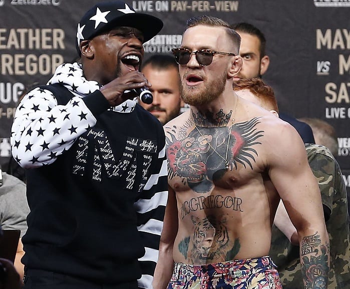 conor mcgregor entrainement