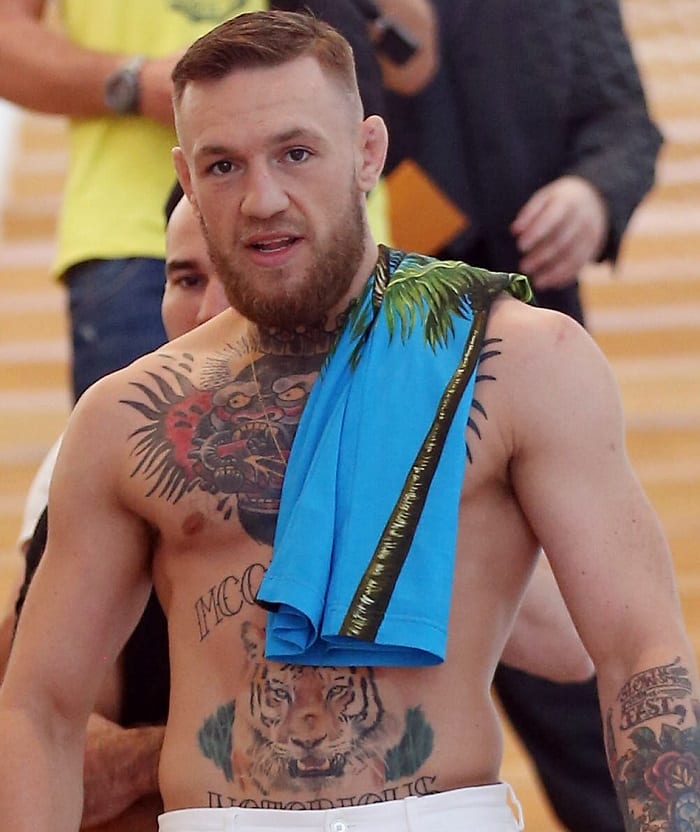 Conor mcgregor entrainement 2