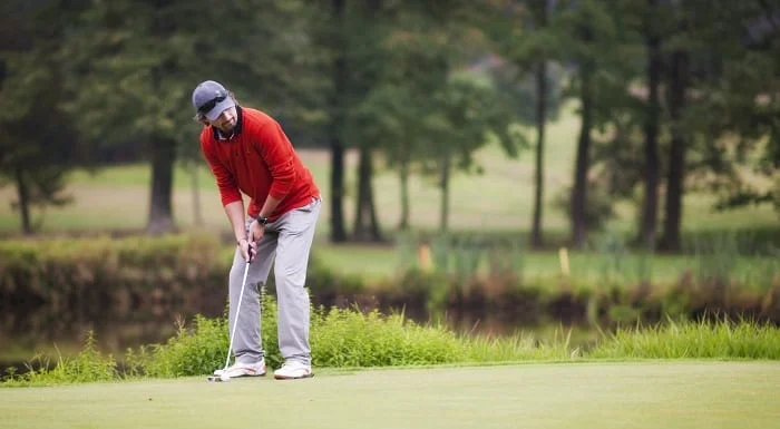 joueur de golf