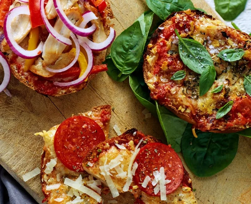 recette bagels pizzas