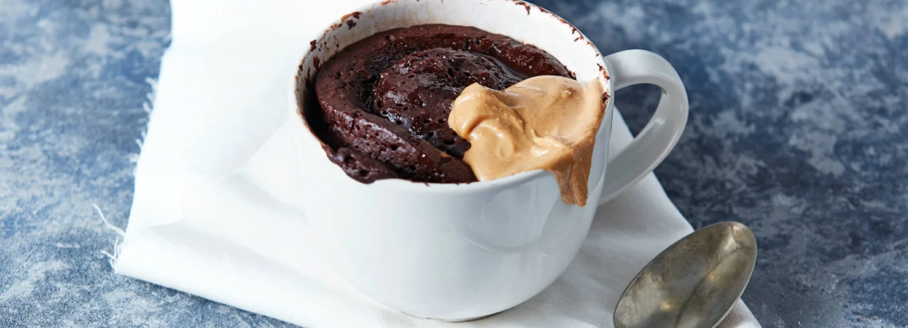 mugcake minute au caramel