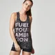 Débardeur Burnout Myprotein pour femmes - Noir
