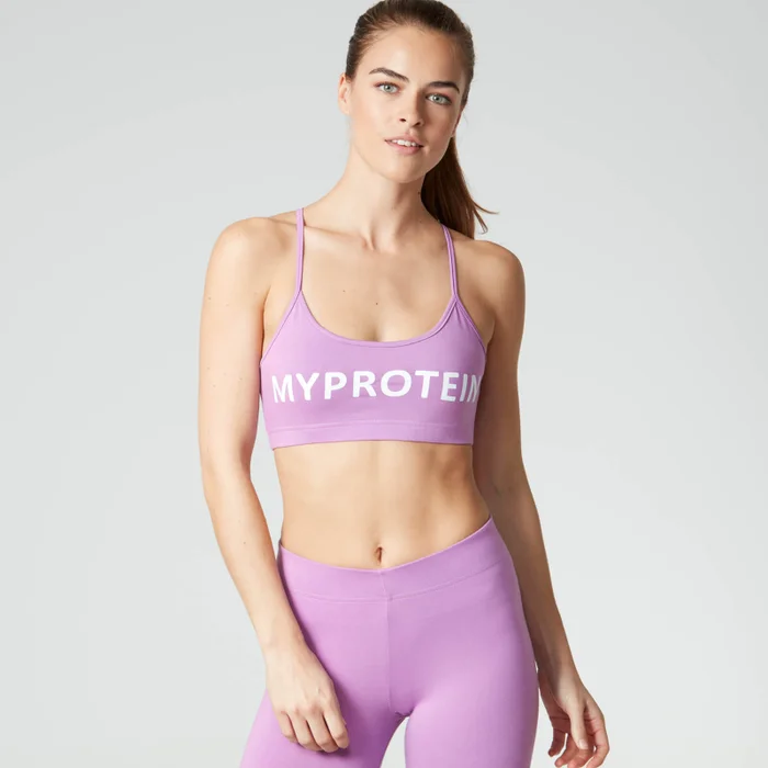 Brassière de sport avec logo