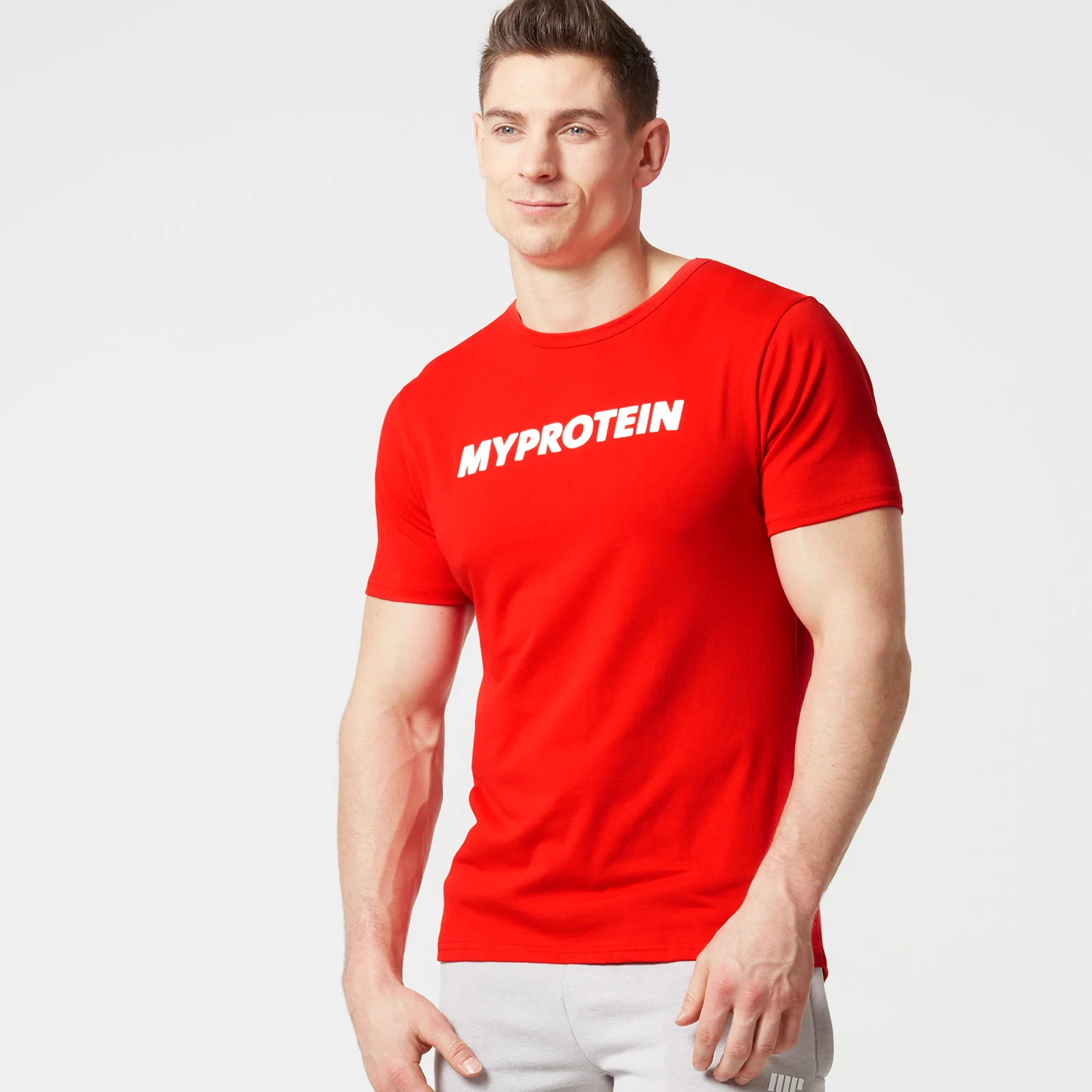 T-Shirt avec Logo - S - RougeImage1