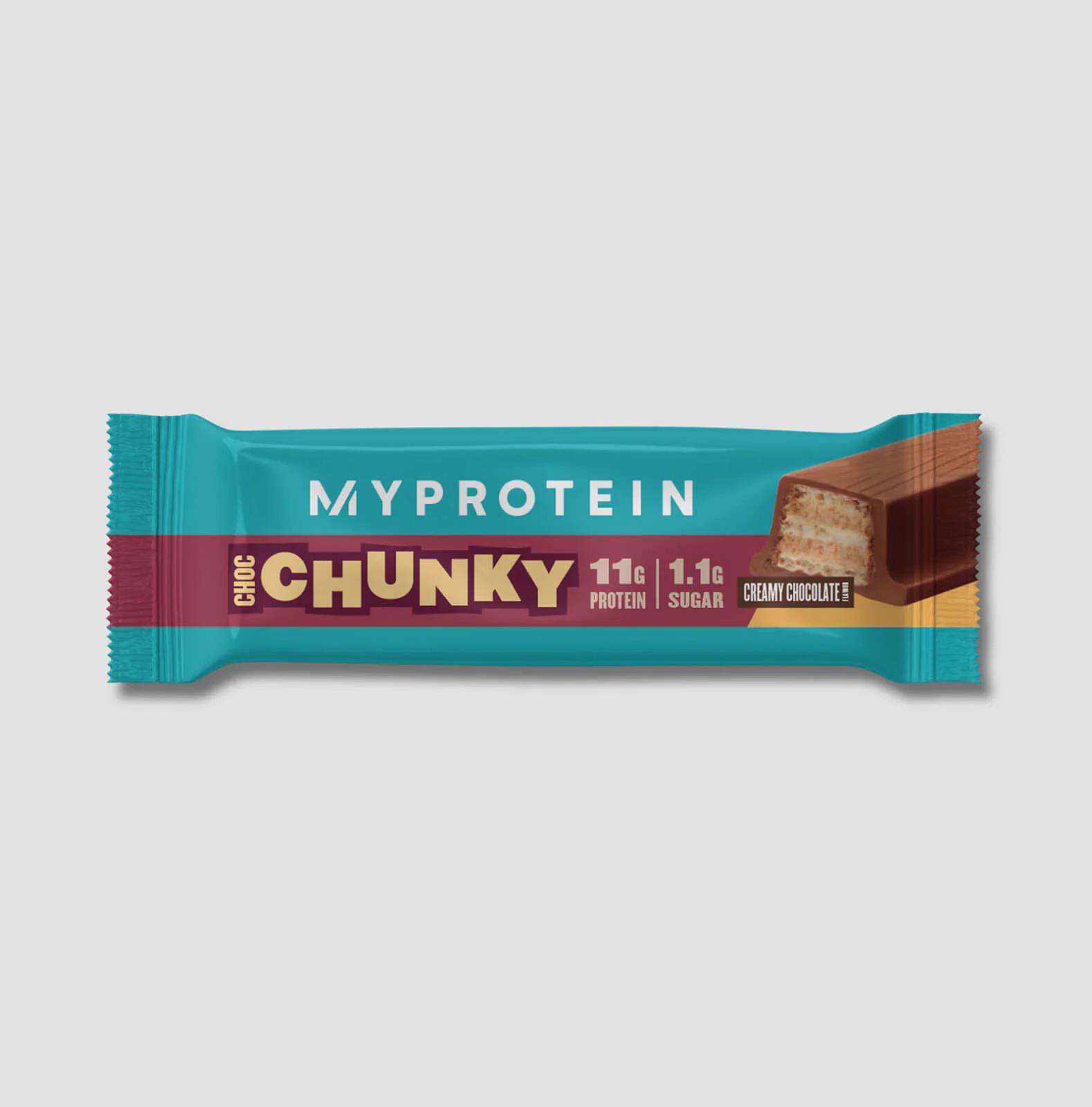 Barre chocolat croquant protéinée (échantillon) - 48.7g - ChocolatImage1