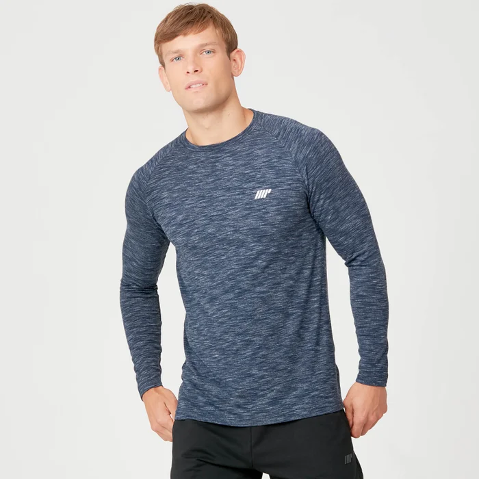 T-Shirt manches longues Performance - Gris Chiné