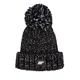 Bonnet à pompon (noir)