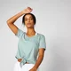 T-Shirt Twist manches courtes - écume