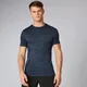 T-Shirt manches longues sans couture Sculpt - Indigo foncé