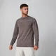 T-Shirt manches longues Aero Knit - Bois flotté Chiné