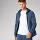 Sweat à capuche zippé Form - Indigo foncé
