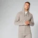Sweat à capuche zippé Form - Putty