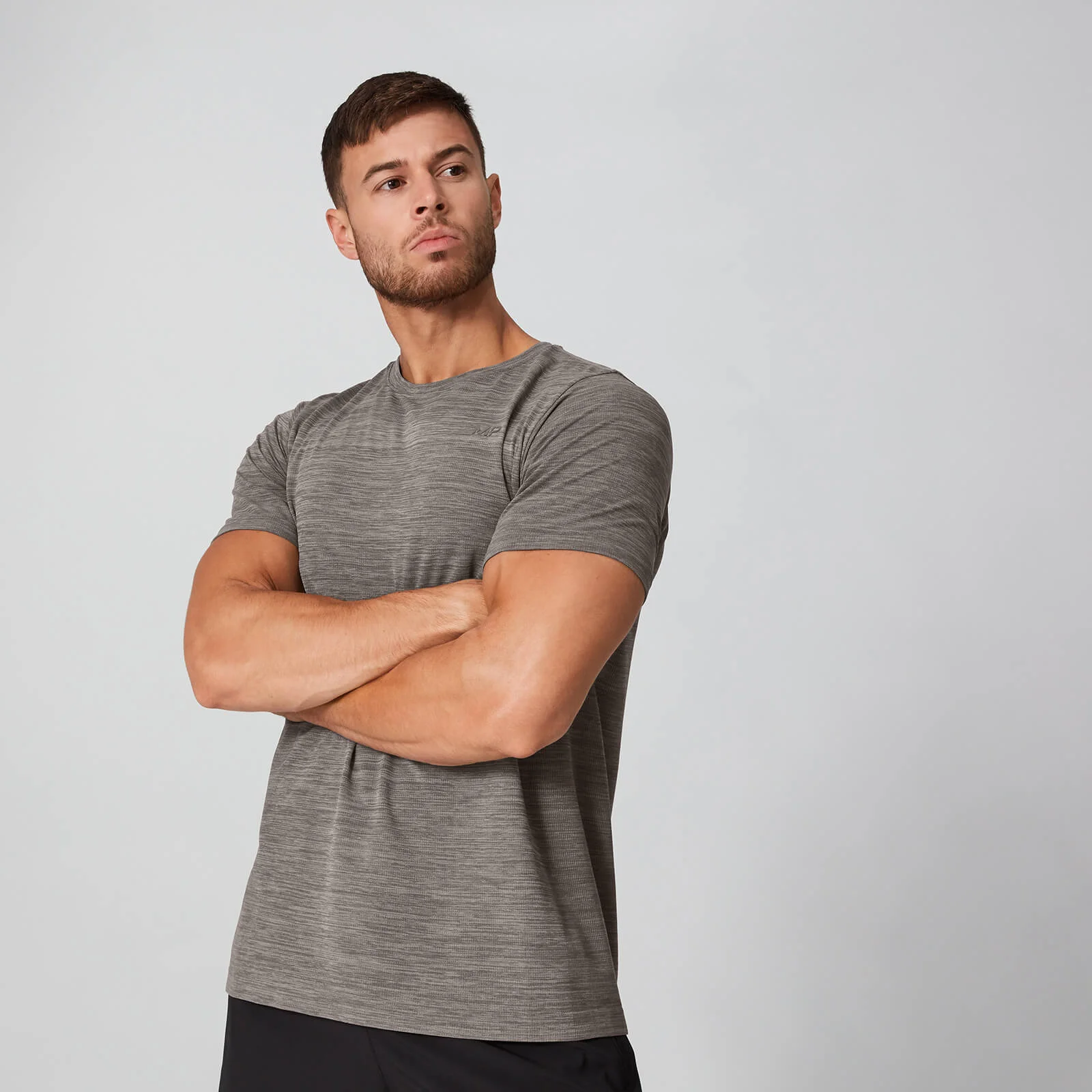 T-Shirt Aero Knit - Bois flotté Chiné - XSImage1