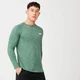 T-Shirt Performance manches longues - Vert chiné