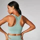Brassière de sport délavée - Ecume