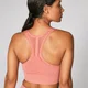 Brassière de sport délavée - Rose cuivré