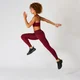 Legging sans couture Impact - Oxblood