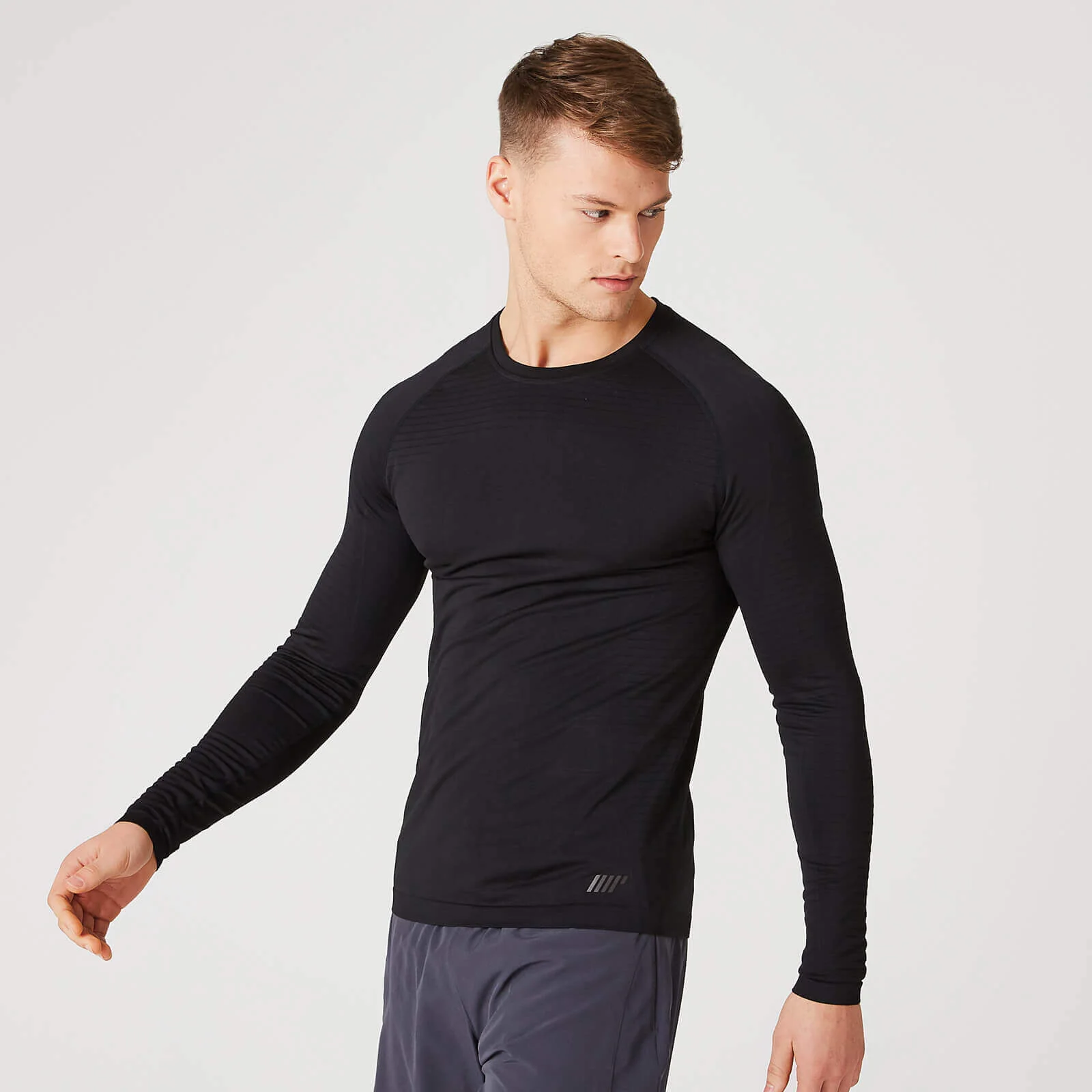 T-shirt Elite sans couture – Noir - XSImage1