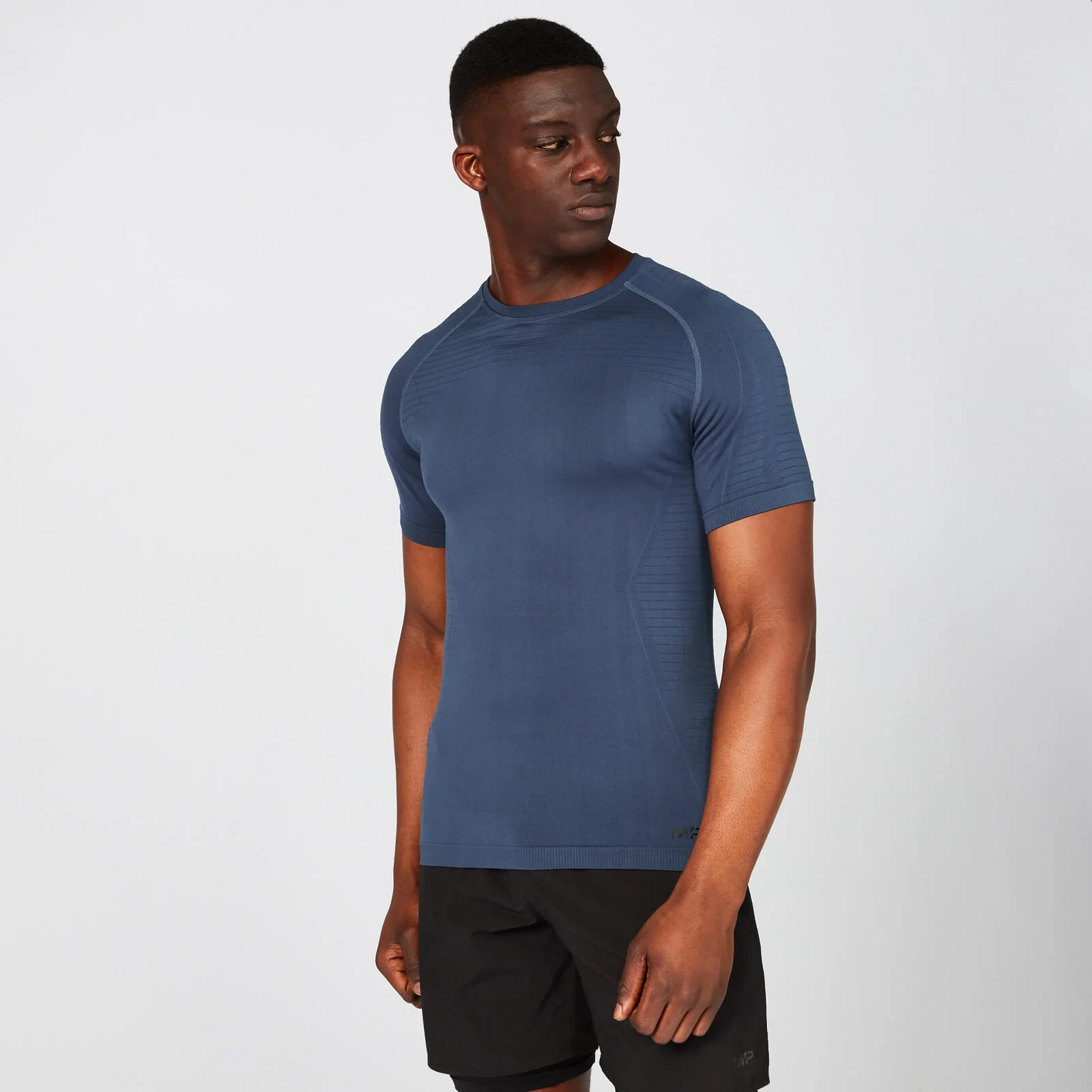 T-shirt Elite sans couture – Indigo - XSImage1