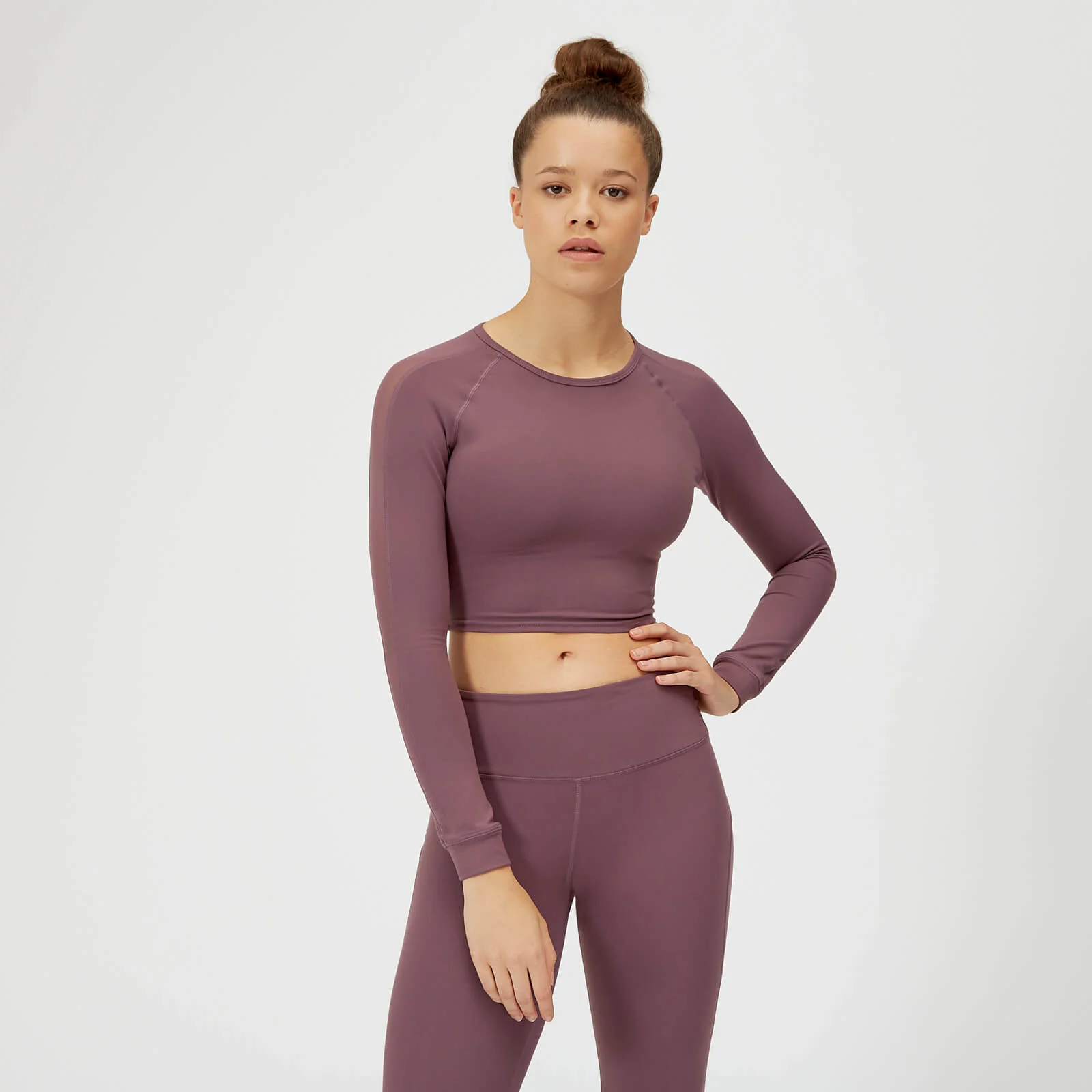 Power Mesh Crop Top - XSImage1