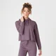 Sweat à capuche Luxe Lounge - Mauve