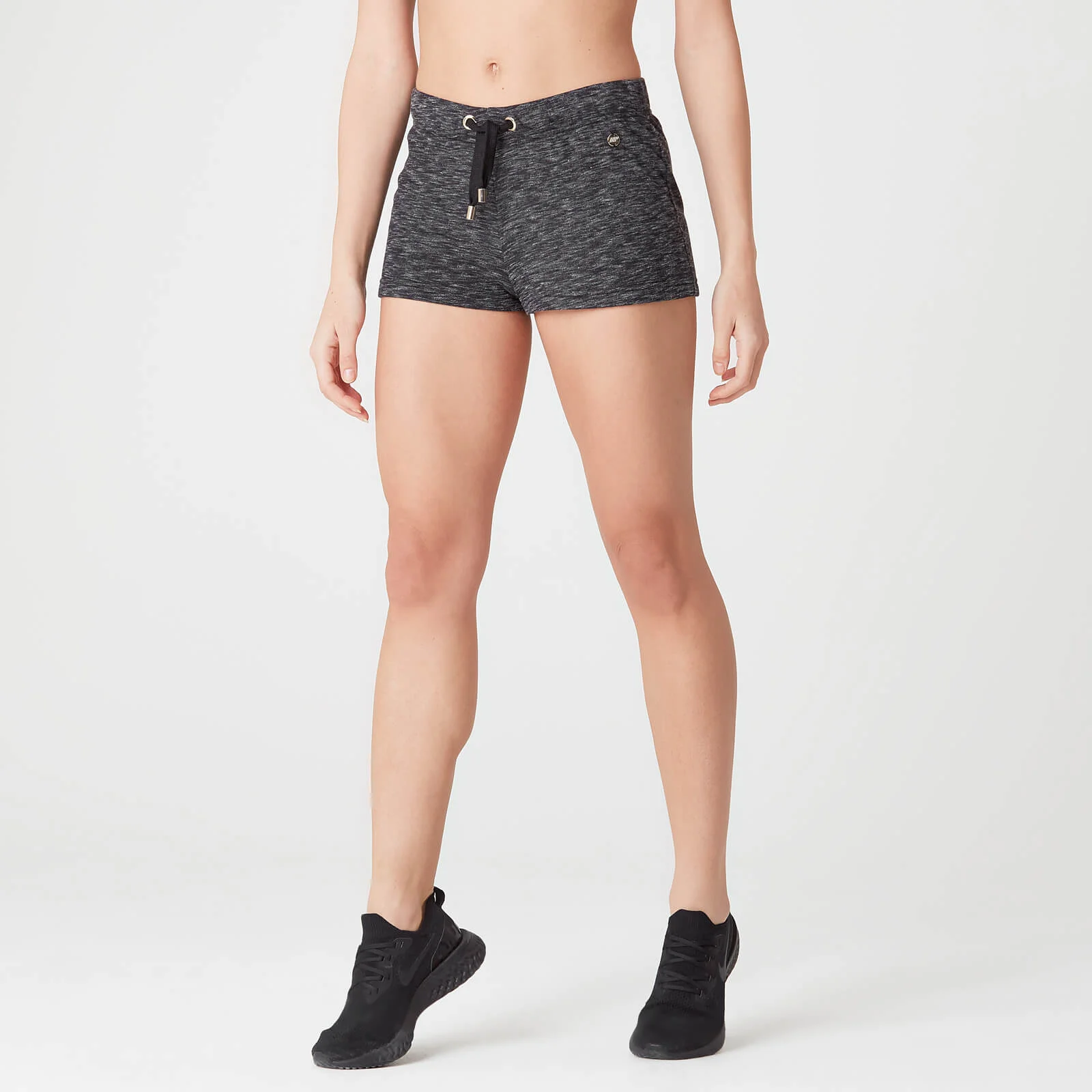 Short Luxe Lounge - Noir chiné - XSImage1