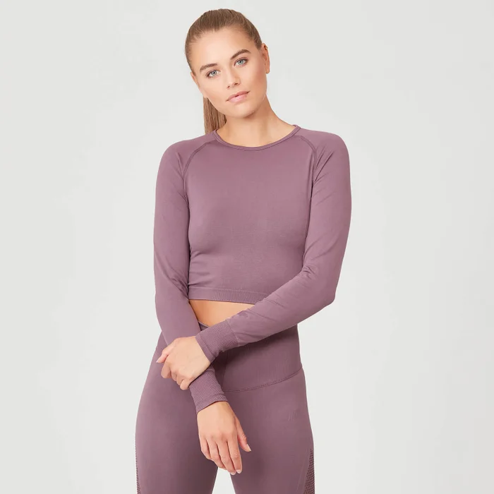 Shape Seamless Crop Top