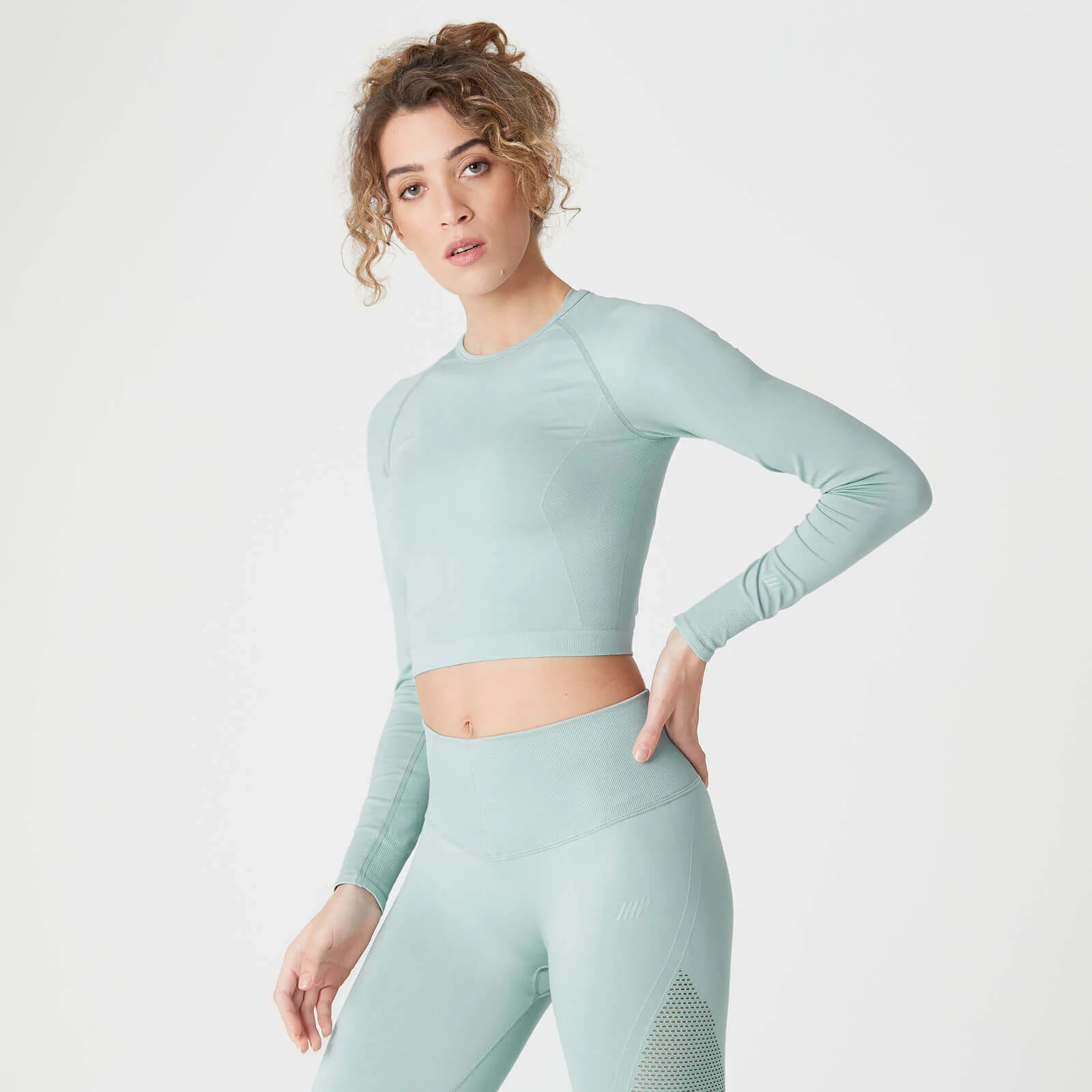 Shape Seamless Crop Top - XSImage1