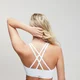 Brassière de sport MP Essentials pour femmes – Blanc