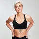 Brassière de sport MP Power en résille pour femmes – Noir
