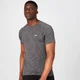 T-Shirt Performance - Noir Chiné