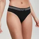 String sans couture MP pour femmes – Noir
