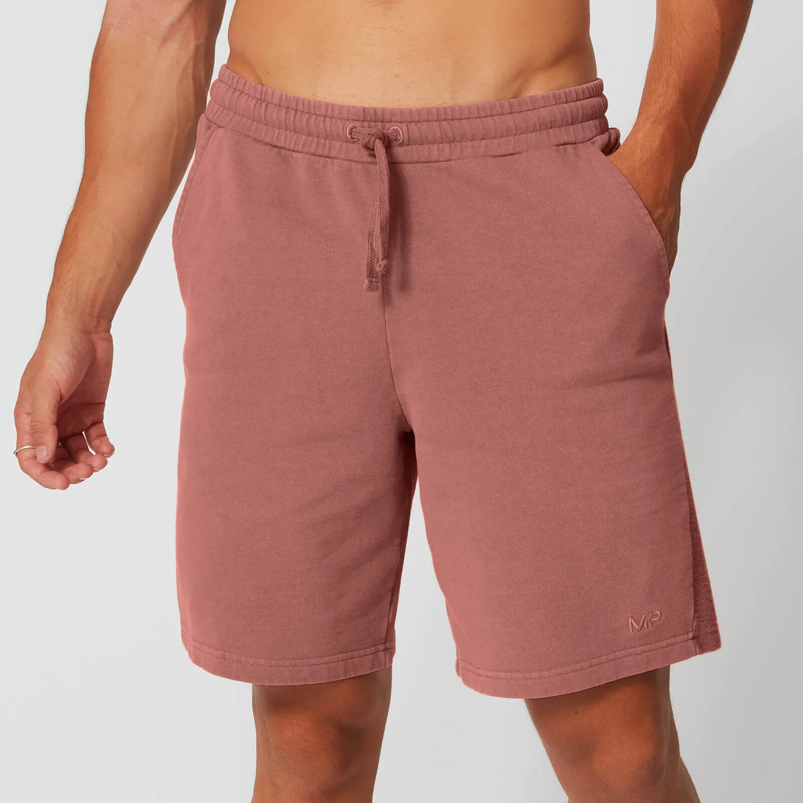 Short délavé pour homme - Rouge - XSImage1