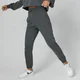 Jogging taille haute délavé - Gris