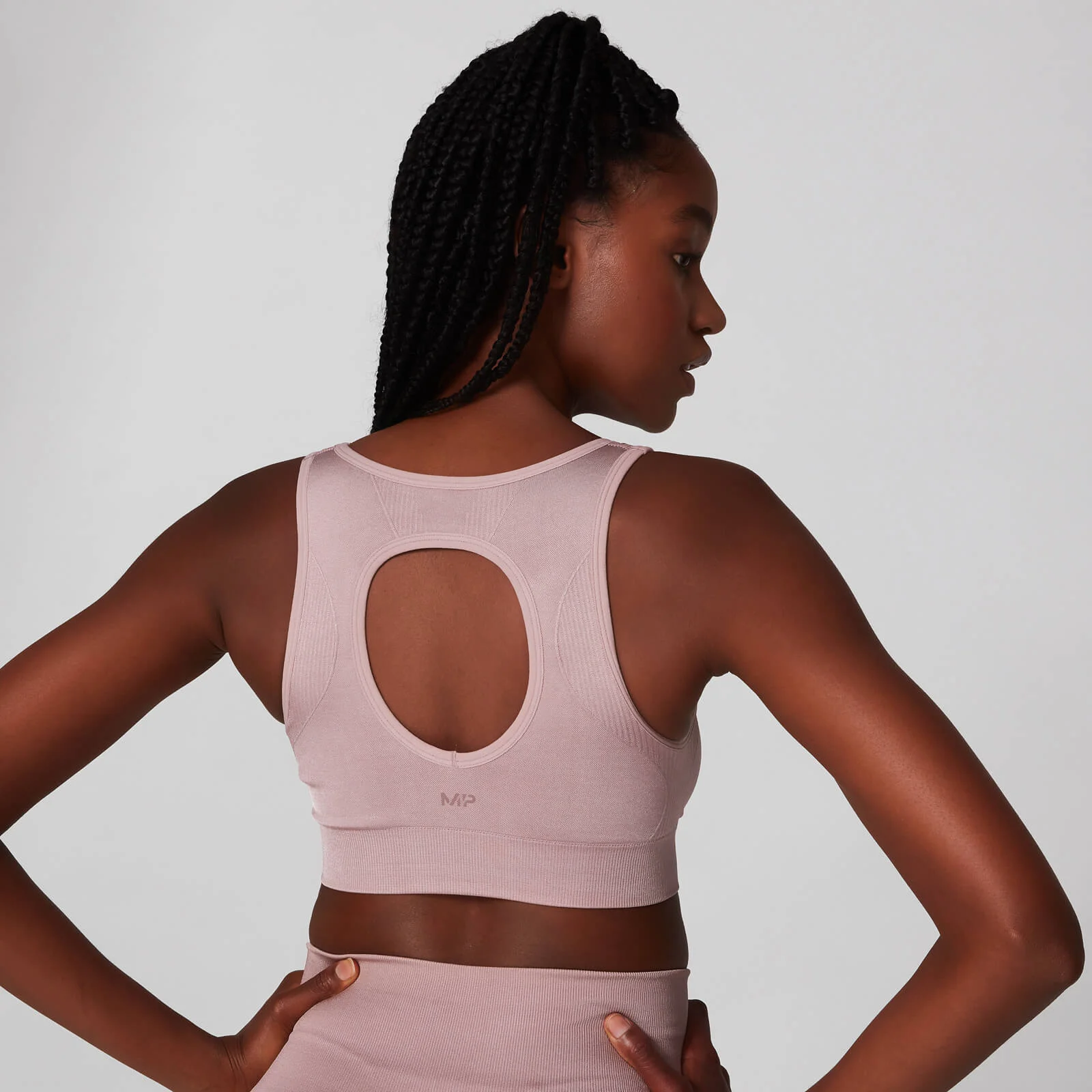 Brassière sans couture Shape Sports - Rose poudré - XSImage1