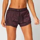 Short double épaisseur Metallic — Rouge foncé