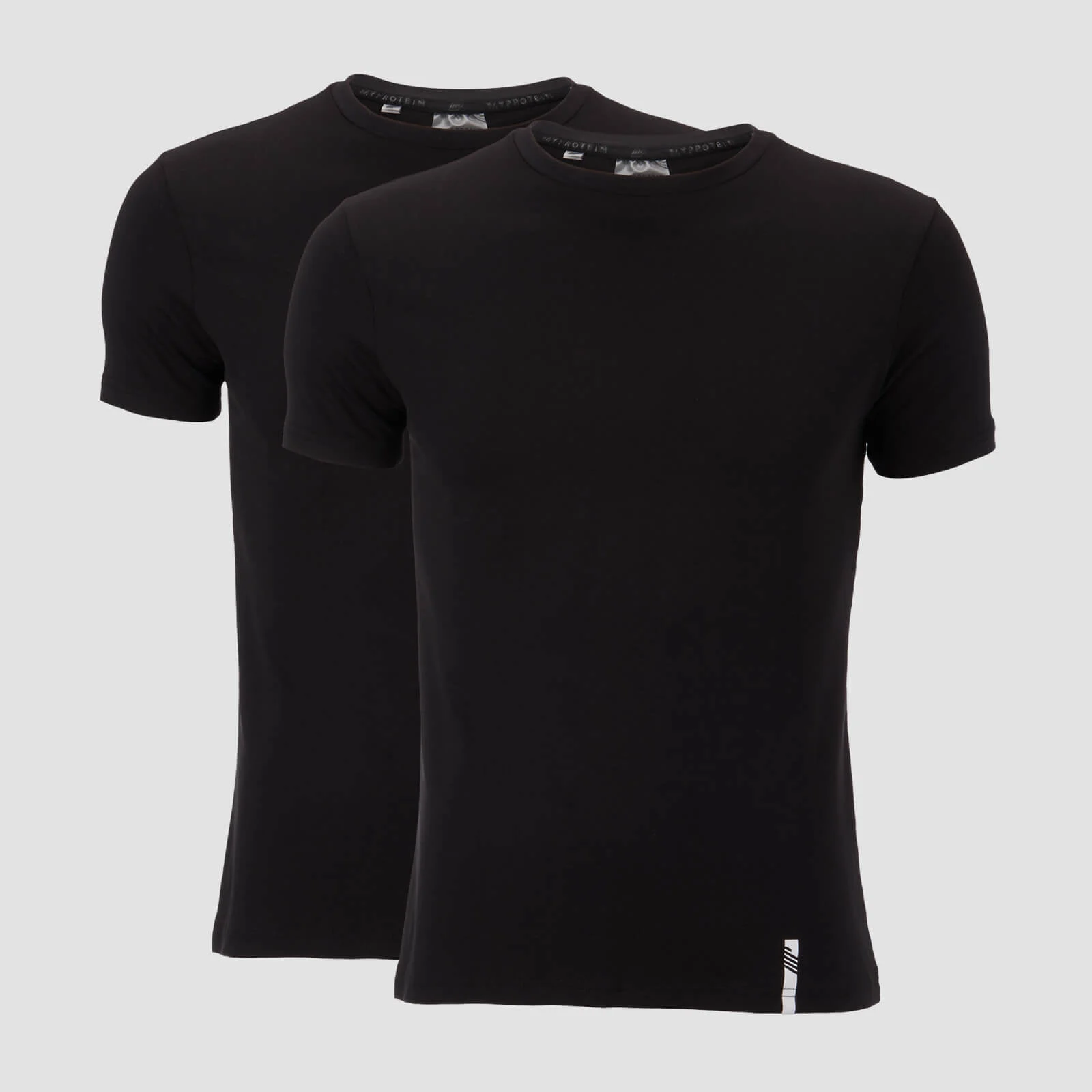 T-shirt Luxe Classic Pack de 2 - Noir - XSImage1