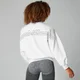 Sweat Logo extra large - Blanc