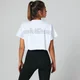 Haut court Logo - Blanc