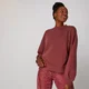 Sweat col rond extra-large - Rose