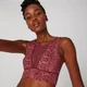 Brassière de sport Snake Print - Rose