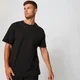 T-shirt à encolure graphique - Noir
