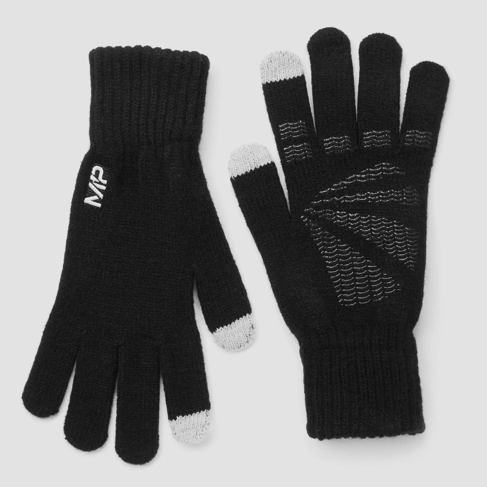 Gants tricotés - Noir - S/MImage1