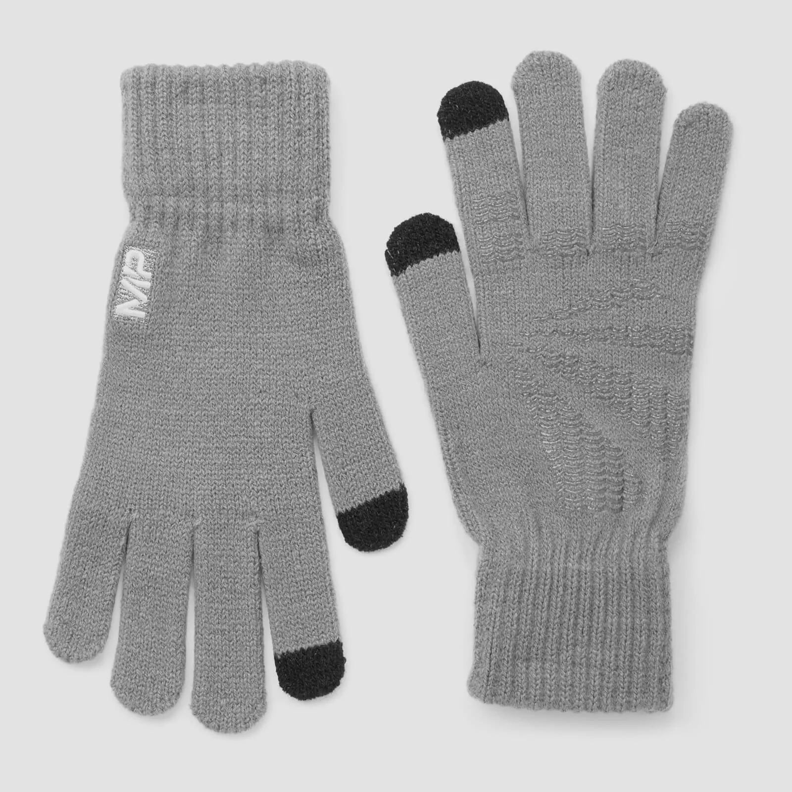 Gants tricotés - Gris - S/MImage1