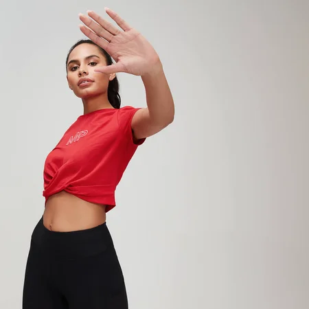 T-shirt Rest Day Noué Devant - Danger