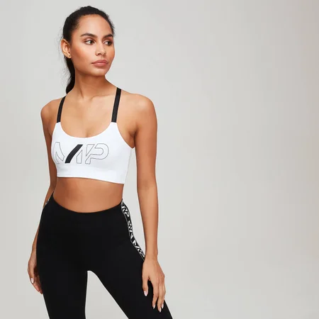 MP Rest Day Women's Sports Bra - White